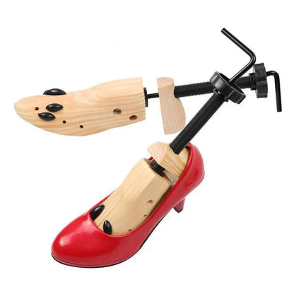 Adjustable Shoe Trees Made From Solid Wood