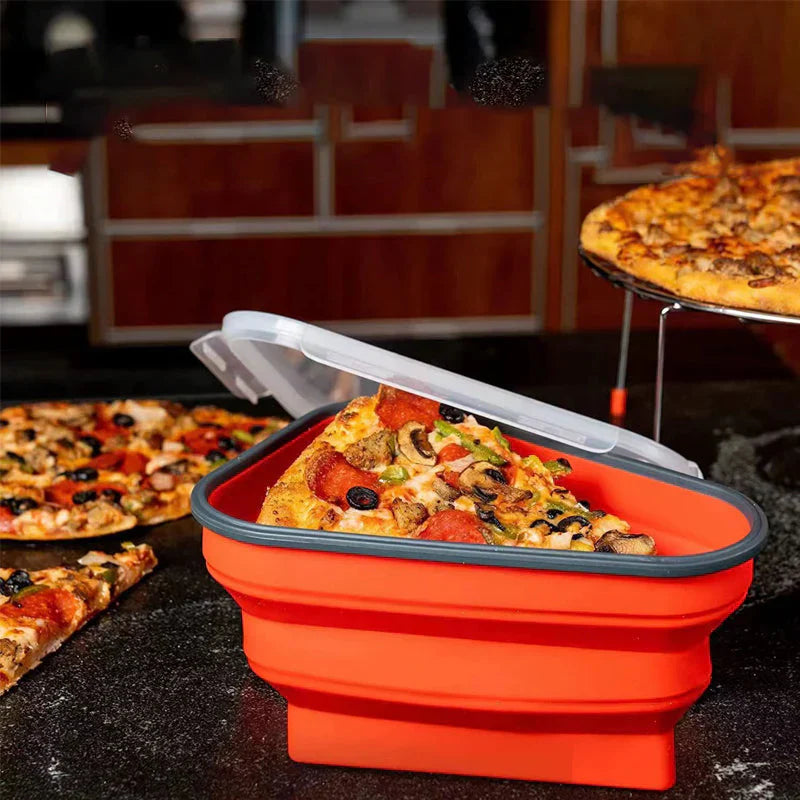 Reusable, Space - Saving Pizza Box
