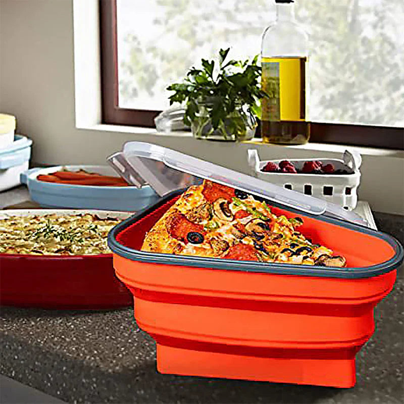 Reusable, Space - Saving Pizza Box