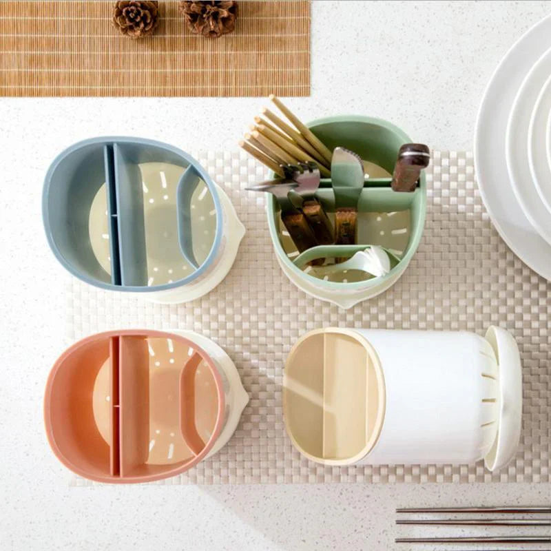 Space-saving kitchen organizer for more order
