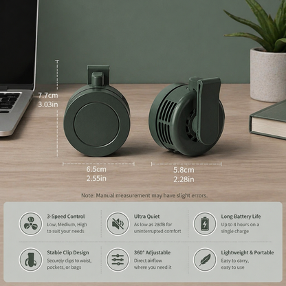 Compact USB Mini Fan – Quiet, Powerful & Versatile for Use Anywhere