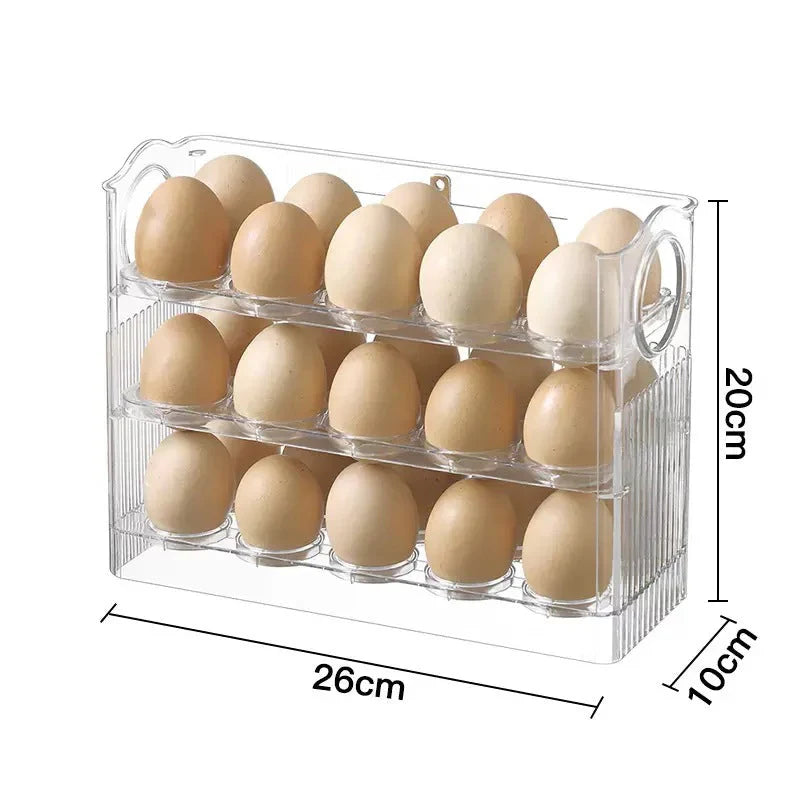 Self-turning Egg Box for Longer Freshness