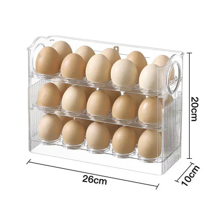 Self-turning Egg Box for Longer Freshness