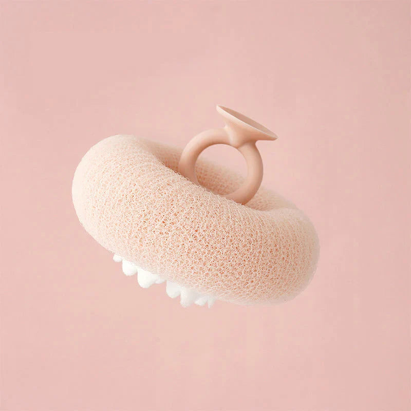 Fluffy Blossom Sponge for Gentle Skin Care