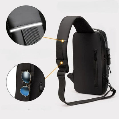 Safe Crossbody Bag for Everyday Life & Travelling