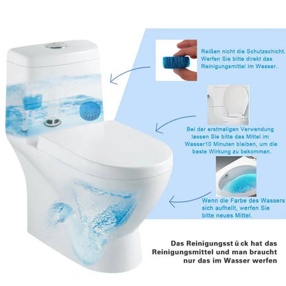 Self - Cleaning Toilet Tabs for Long - Lasting Freshness (10 Tabs)