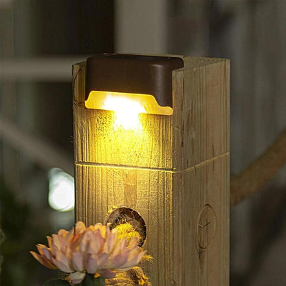Solar Led Garden Light with Motion Detector (4 Pcs.)