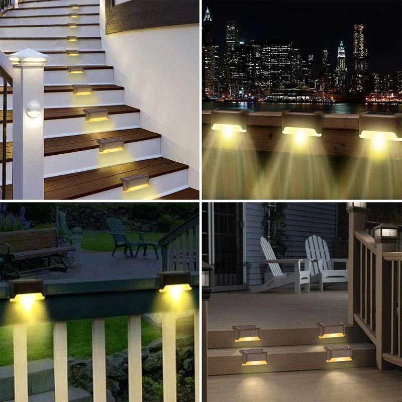 Solar Led Garden Light with Motion Detector (4 Pcs.)