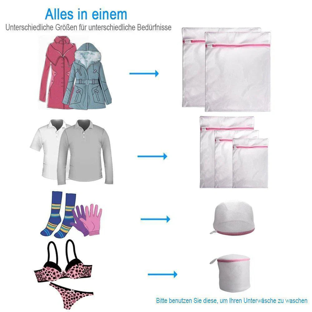 Protective Laundry Net Set (7 Pieces)